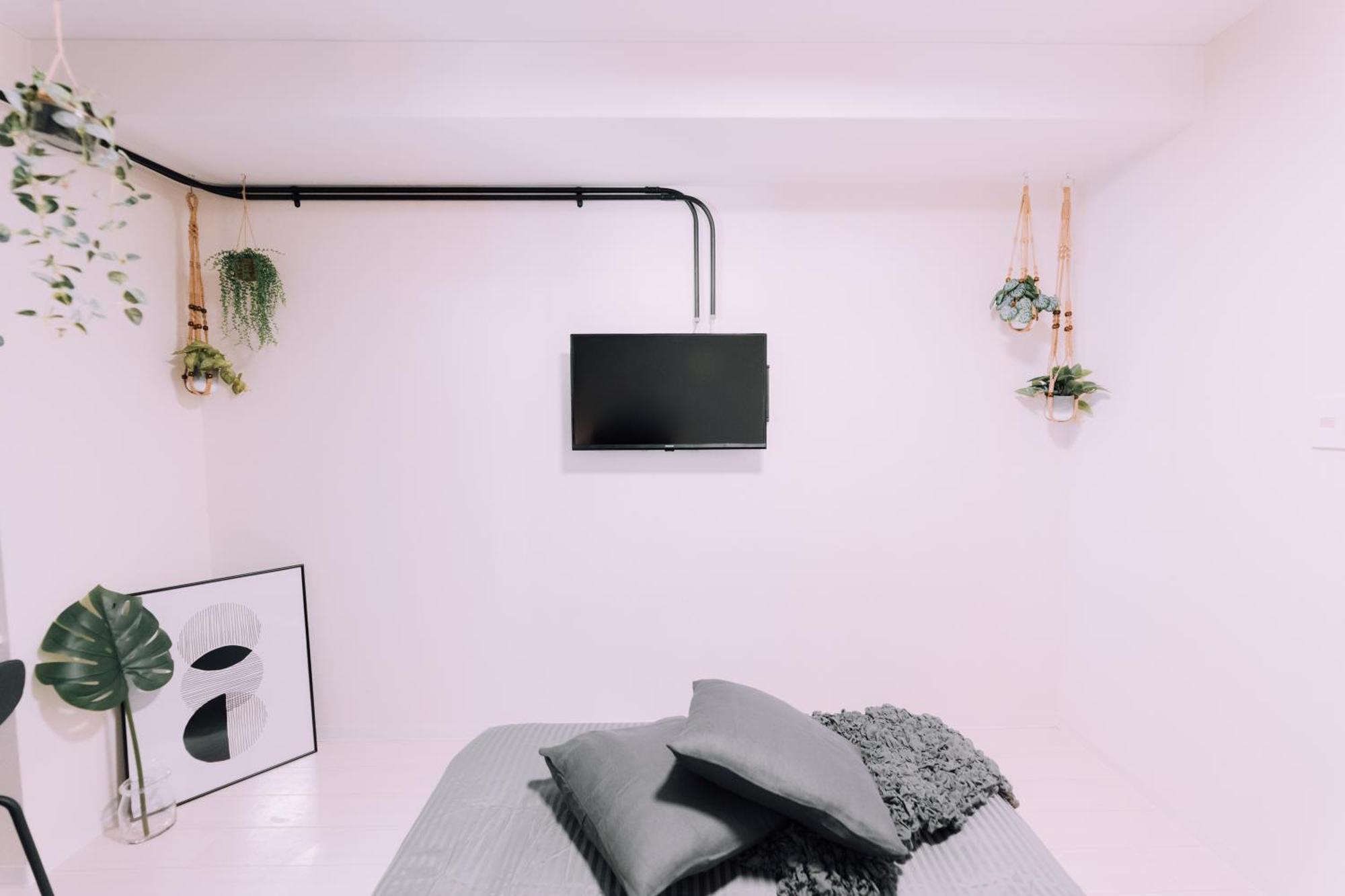 Appartement Minimalist Loft Namba Compact With A 24-hour Gym Ma902
